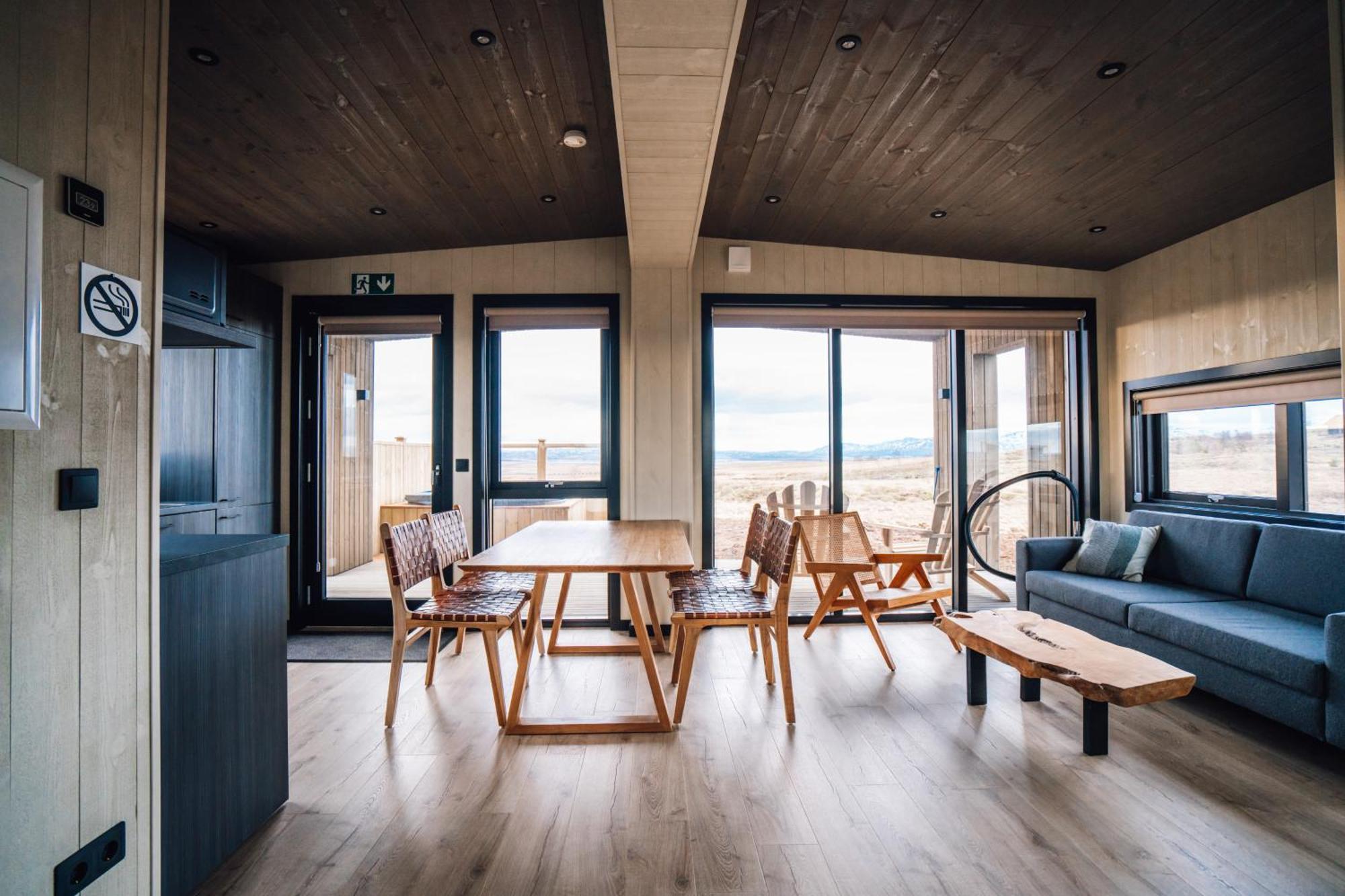 Blue View Cabins Рейкхольт Экстерьер фото